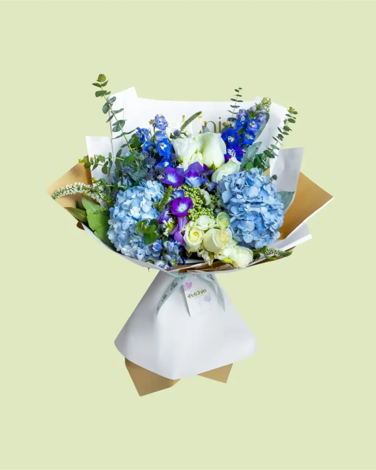 Ramo Something Blue -  Colección premium