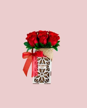 Woodbox rosas small
